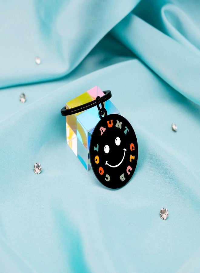 Aisity Cool Aunt Club Keychain Aunt Gifts From Nephew Niece Cool Aunts Auntie Gift Ideas Best Aunts Ever Gifts For Mothers Day Birthday Christmas Gift For Her/Him Aunty Auntie Keychain - Image 3